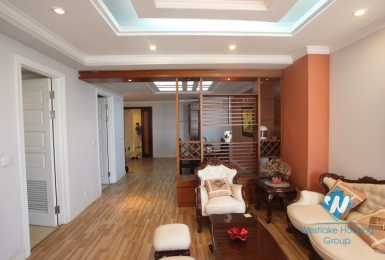 Apartment with nice furniture available for rent in Ciputra, Tay Ho, Hanoi